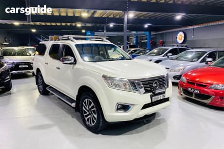 White 2017 Nissan Navara Dual Cab Utility St-X (4X4)
