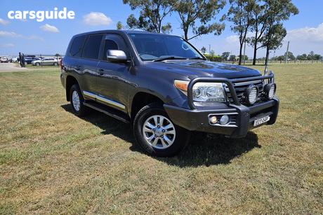 Grey 2012 Toyota Landcruiser Wagon Sahara (4X4)