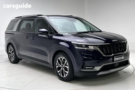 Blue 2022 Kia Carnival Wagon Sli