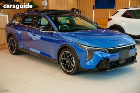 Blue 2025 Kia K4 Sedan Gt-Line