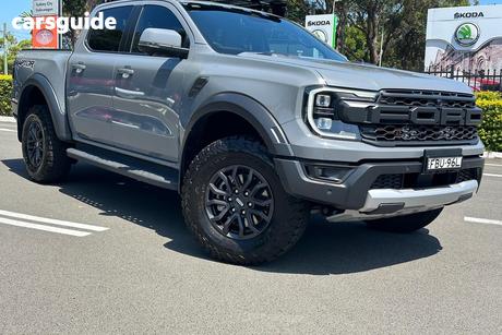 Grey 2023 Ford Ranger Double Cab Pick Up Raptor 3.0 (4X4)