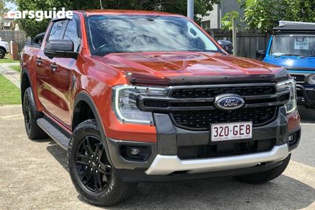Orange 2023 Ford Ranger Double Cab Pick Up Sport 2.0 (4X4)