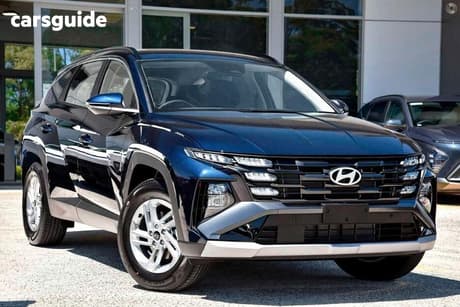 Blue 2026 Hyundai Tucson Wagon Hybrid (Fwd)