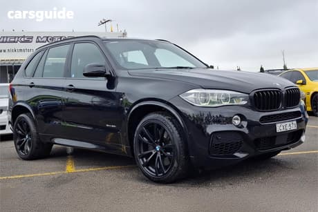 Black 2014 BMW X5 Wagon Xdrive 50I