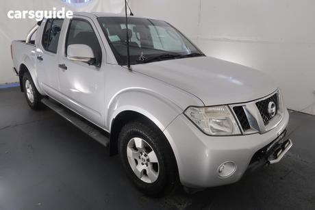 Silver 2012 Nissan Navara Dual Cab Pick-up St (4X2)
