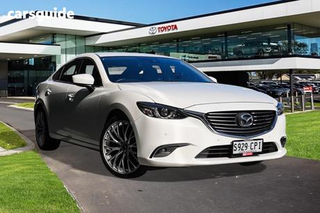 White 2017 Mazda 6 Sedan Touring