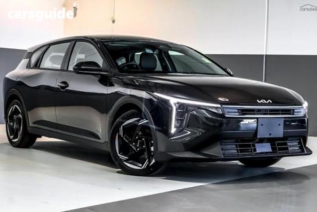 Grey 2025 Kia K4 Hatchback Sport+