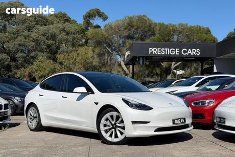 White 2020 Tesla Model 3 Sedan Long Range Awd