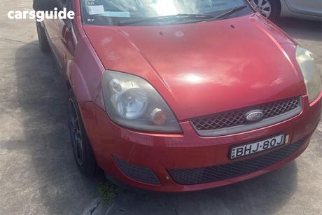 Red 2008 Ford Fiesta Hatchback Lx