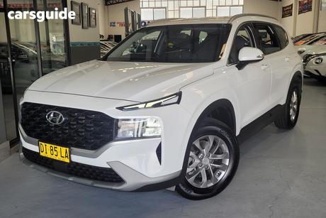 White 2024 Hyundai Santa FE Wagon Mpi (2Wd)