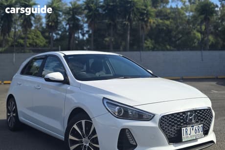 White 2020 Hyundai I30 Hatchback Elite 1.6 Crdi