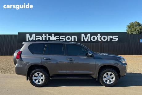 Grey 2018 Toyota Landcruiser Prado Wagon Gxl (4X4)