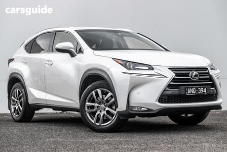 White 2016 Lexus NX200T Wagon Luxury (Fwd)