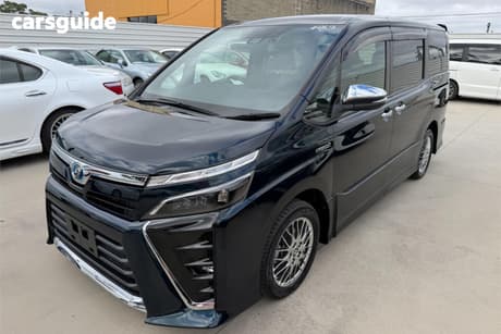 Black 2018 Toyota Voxy SUV HYBRID