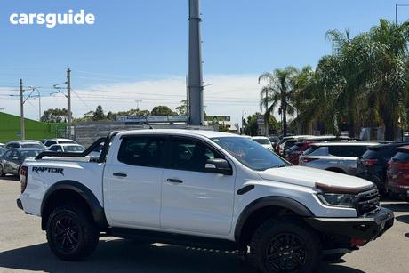 White 2019 Ford Ranger Double Cab Pick Up Raptor 2.0 (4X4)