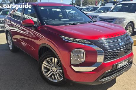 Red 2021 Mitsubishi Outlander Wagon Es 5 Seat (2Wd)