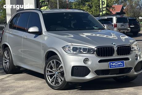 Silver 2016 BMW X5 Wagon Xdrive 30D