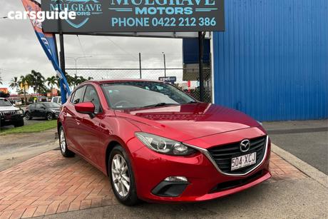 Red 2014 Mazda 3 Hatchback Touring