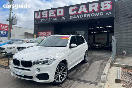 White 2015 BMW X5 Wagon Sdrive 25D