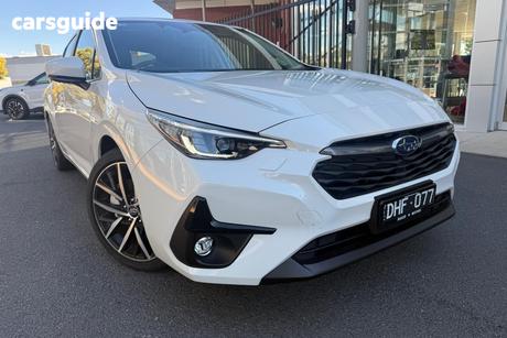 White 2024 Subaru Impreza Hatchback 2.0S (Awd)