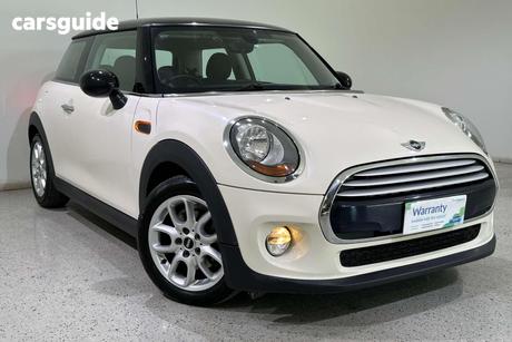 White 2014 Mini Hatch Hatch COOPER F