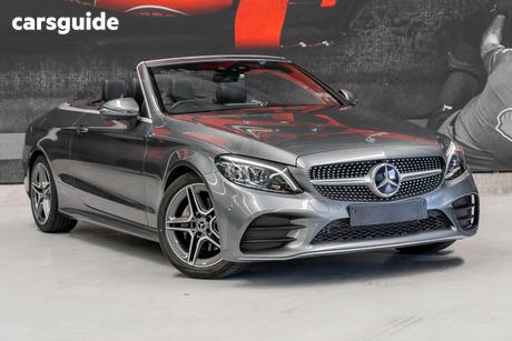 Grey 2019 Mercedes-Benz C300 Cabriolet
