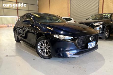 Blue 2019 Mazda 3 Hatchback G20 Pure