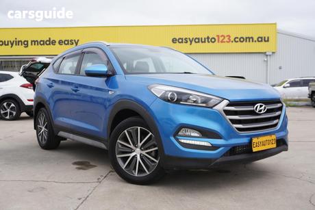 Blue 2016 Hyundai Tucson Wagon Active X (Fwd)