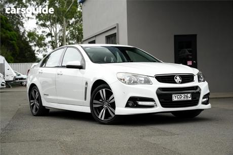 White 2015 Holden Commodore Sedan Sv6 Storm