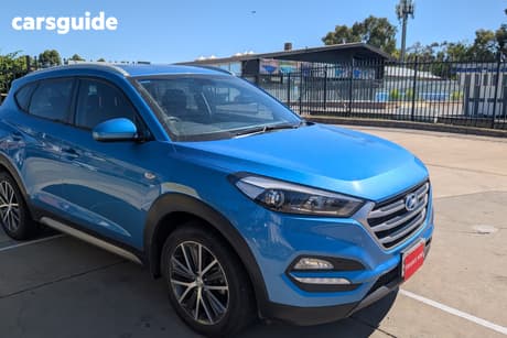Blue 2016 Hyundai Tucson Wagon Active X (Fwd)