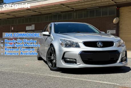 Silver 2017 Holden Commodore Sportswagon Sv6