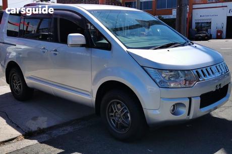 Silver 2010 Mitsubishi Delica OtherCar D:5