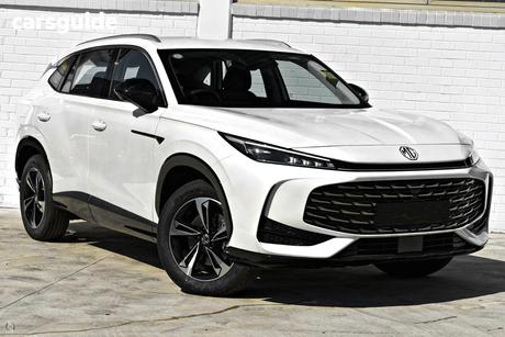 White 2025 MG HS Wagon Vibe