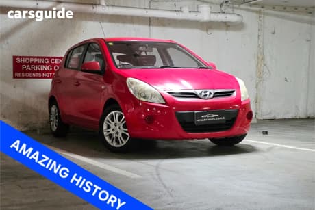 Red 2010 Hyundai I20 Hatchback Active
