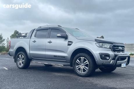 Silver 2020 Ford Ranger Double Cab Pick Up Wildtrak 3.2 (4X4)