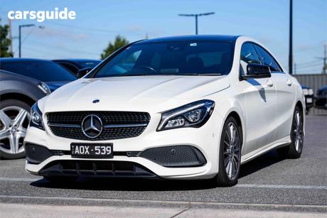 White 2017 Mercedes-Benz CLA200 Coupe