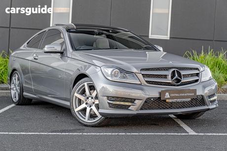 Silver 2014 Mercedes-Benz C250 Coupe Edition C