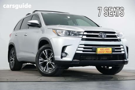 Silver 2019 Toyota Kluger Wagon Gx (4X4)