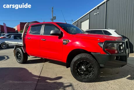 Red 2017 Ford Ranger Dual Cab Utility Xls 3.2 (4X4) Special Edition