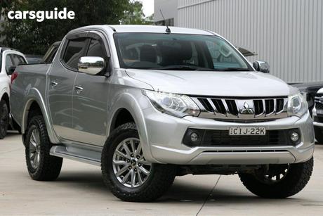 Silver 2018 Mitsubishi Triton Dual Cab Utility Gls (4X4)