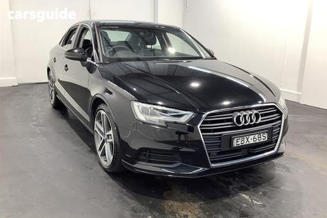 Black 2017 Audi A3 Sedan 1.4 Tfsi Cod