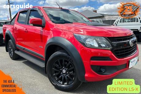 Red 2018 Holden Colorado Crew Cab Pickup Ls (4X4)