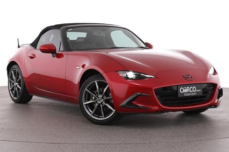 Red 2015 Mazda MX-5 Roadster Gt