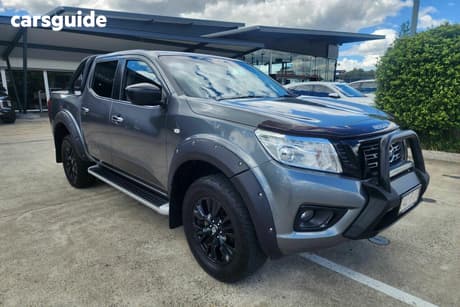 Grey 2018 Nissan Navara Dual Cab Pick-up St (4X4) Black Edition