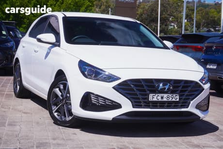 White 2023 Hyundai I30 Hatchback Active