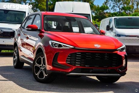 Red 2025 MG ZS Wagon Essence Hybrid+