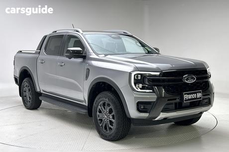 Silver 2025 Ford Ranger Double Cab Pick Up Wildtrak X 2.0 (4X4)