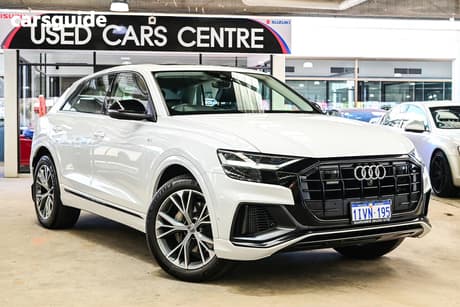 White 2019 Audi Q8 Wagon 55 Tfsi Quattro (Hybrid)