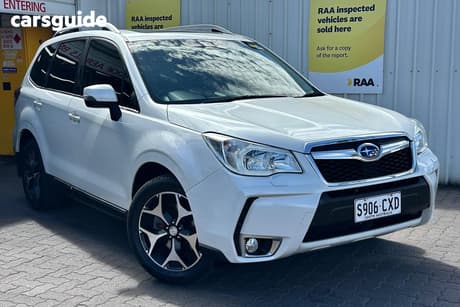White 2013 Subaru Forester Wagon 2.0Xt Premium