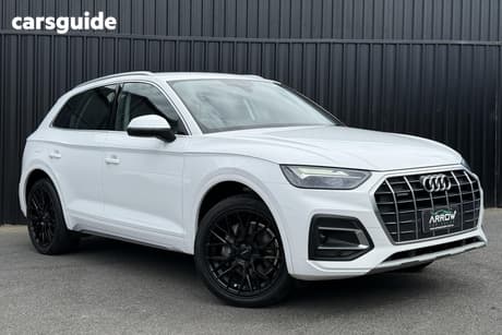 White 2021 Audi Q5 Wagon 40 Tdi Quattro Mhev
